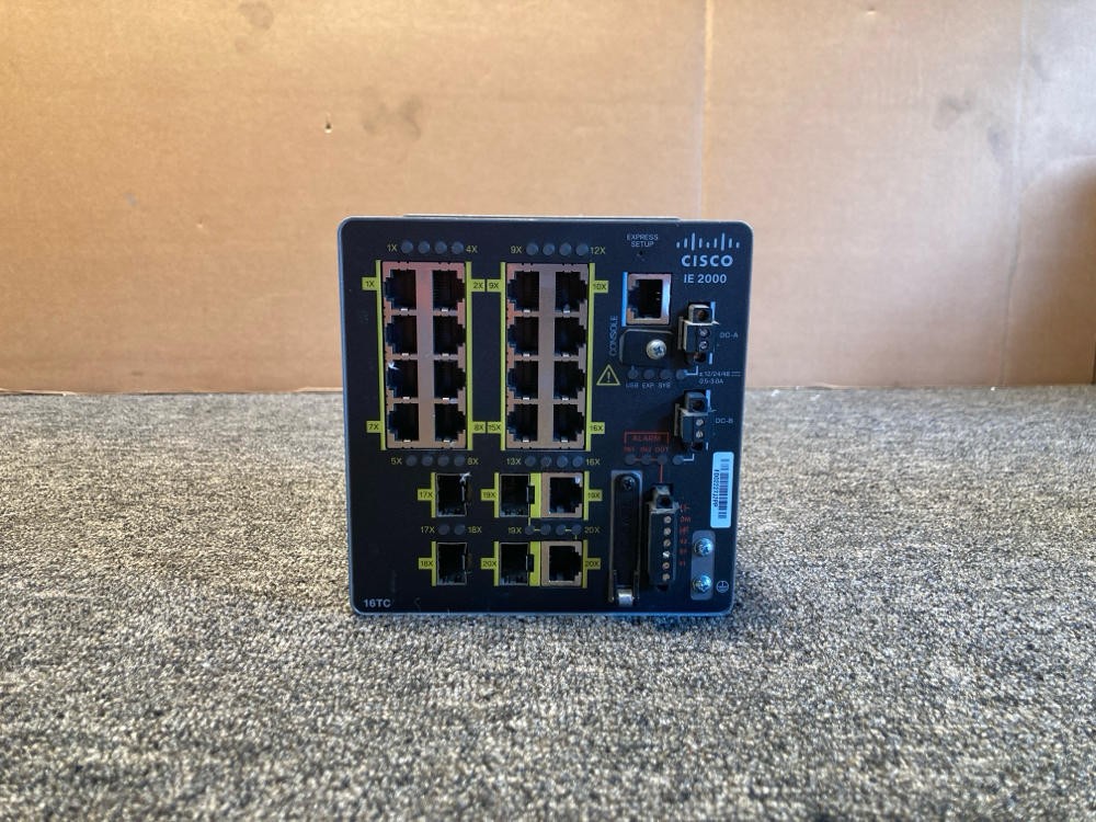 Cisco Systems IE-2000-16TC-B Managed Industrial Ethernet Switch