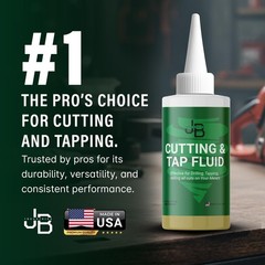 JB Industries Cutting & Tapping Fluid, 4 oz – High-Performance Cutting Oil,