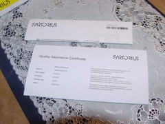 Satorius Stedim Sartocon Slice 50 Bestell Nr. 3D91447950ELLPU Cassette Hydrosart