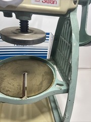 Swan Si-2 Ice Shaver Cast Iron Ikenaga Iron Works Rare Complete Manual Crank