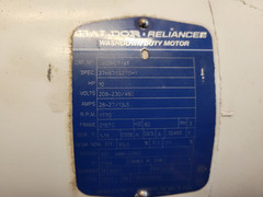 NEW OLD STOCK! BALDOR 10HP 208-230/460V 1770RPM WASHDOWN MOTOR VWDM3714T