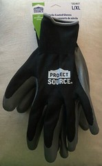 Project Source 2624617 Grip Nitrile Coated Gloves L/XL Large XLarge
