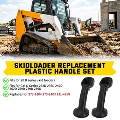For Cat D Series Skidloader Replacement Plastic Handle Set For 232D, 236D, 242D