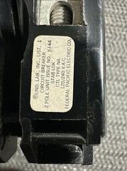 Federal Pacific NA240 40A Circuit Breaker – Black
