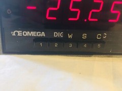 Omega Digicator 412B-THC Celcius Temprature Indicator – Used, Tested for Power