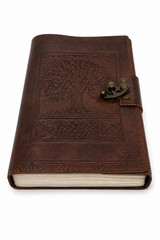Large Leather Journal 10×7 Vintage Notebook Diary Writing Book Clasp