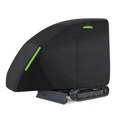 210D Oxford Fabric Mini Excavator Cover Waterproof For E20 (Black)