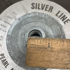(4-Pack) Pearl A24S Silver Line Abrasive Wheel 7″ x 1/4″ x 7/8″