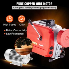 VEVOR Drain Cleaner Machine 120FT x 7/8″ 420W Sewer Snake Auger Manual Feed
