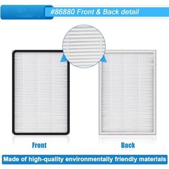 5 Pack For Kenmore EF-2 86880 Exhaust Vacuum HEPA Media Filters Replacement