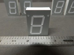 Lite-On LTS-3403LE Seven Segment LED Display Modules Qty 6 NOS Red-Orange