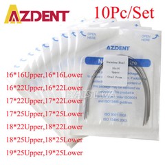 AZDENT Dental Orthodontic Arch Wire Rectangular Stainless steelFor Bracket
