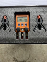Elitech HVAC Digital Manifold Gauge 2-Way Valve AC LMG-10 for Refrigeration