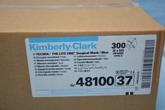 Kimberly Clark Tecnol Lite one Surgical Mask 48100 – 6 Boxes of 50! 300! (A0815)
