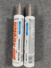 2 Sashco 10026 Big Stretch Caulk Slate Gray 10.5-ounce