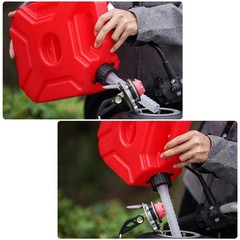 2X 5L Gas Fuel Tank Gas Can Oil Storage Can Fr ATV UTV Gokart Motorcycle Car SUV