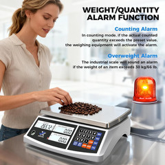 Precision Digital Counting Scale 66Lb/30Kg for Small Parts and Jewelry