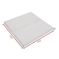 100 Album Paper Box 12.5 ” x 12.5″ x 1/2 “& 1” (31.75 * 31.75 * 1.27cm & 2.54cm)