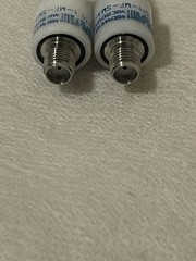 Lot of 2 Midwest Microwave DCB-3511-MF-SMA Inner-Outer DC Blocks 18.5GHz