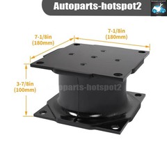 4PCS Vibratory Plate Compactor Rubber Isolator Shock Mount For Stanley Hydraulic