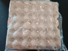 30-Count Egg trays 12 pcs Trays; Biodegradable Recycled Pulp Paper Farm Fresh