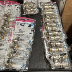 60 Sharkbite Max Push To Connect 1/2” End Stop New Sealed (333)