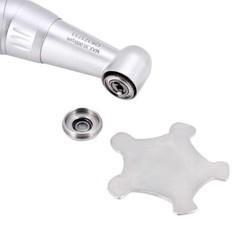 AZDENT Dental Contra Angle Inner Water Spray Slow Speed Handpiece Push Button