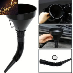 1pc Multifunctional Flexible Funnel: Leakproof Oil Change Tool