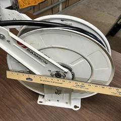 Samson Reel Master 504 Series Heavy Duty Hose Reel w/ Hose Good Working Unit
