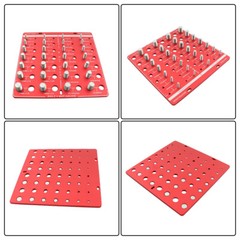 Nut and Bolt Thread Checker 28 Thread Identifier Gauge Inch and Metric Screw