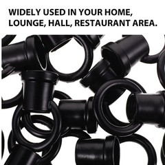 Veemoon Chandelier Hook Ring Light Fixture, 20pcs Ceiling Light Hanging Ring …
