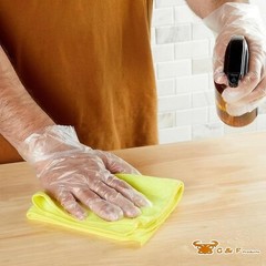 G & F Products Plastic Food service Gloves Ideal for Food Handling, 1000 Pieces