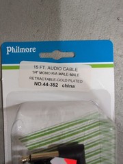 44-352 – PHILMORE – R/A 1/4″ MONO/M-1/4″ MONO/M-COILED-15′