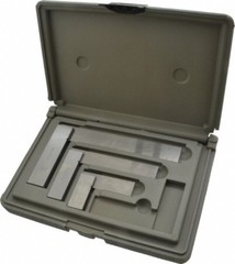 TESA Brown & Sharpe 3 Piece, 1-1/2, 3, 4 Inch Base Length, 2, 4, 6 Inch Blade…