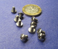 18-8 Stainless Hex Button Head Machine Screw 6-32 x 3/16″ Length, 300 pcs