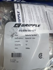 Gripple 90 Degree Eyelet Cable Butterfly Duct Trapeze Hanger No. 2