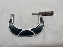 Vintage Geo Scherr Co. Outside Micrometer 3” – 4” New York USA