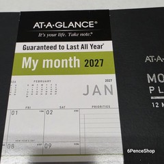 ATAGLANCE 2027 Planner, Monthly, 9″ x 11″, Contemporary, Black 70260X0527