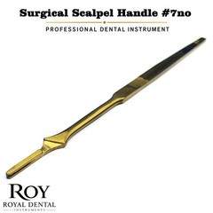 Scalpel Handle No. 7 Dental Surgical Stainless Steel New Premium Instruments Gol