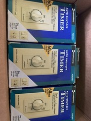 Lot Of 3 – Intermatic FD60MH TIMER SPR WND 60MIN 125/257VAC 1NO-SPST