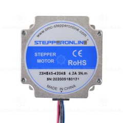 High Torque Nema 23 Stepper Motor 3Nm(425oz.in) 113mm 4.2A 4-lead 10mm Shaft CNC