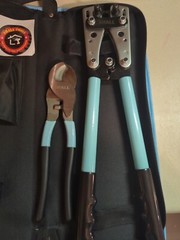 SHALL Cable Lug Crimping Tool W/Cable Cutter Kit