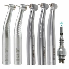 Dental Fiber Optic LED High Speed Handpiece / 6 Hole Quick Coupler For KaVo cavo
