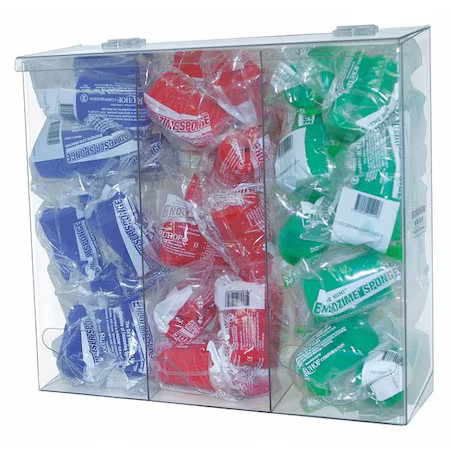 Bowman Dispensers Bp-090 Bulk Dispenser, Clear, 18 3/8″ W