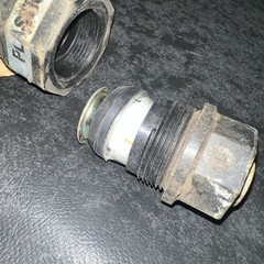 DRESSER PA Compression Coupling 1.375 X 1.125 PE Polyethylene to Copper Gas Pipe