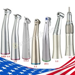 1:1 1:4.2 1:5 Contra Angle Optic Low Speed Handpiece Straight Nosecone Dental