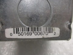 INDUSTRIAL SPARE 050169006702 OUTLET BOX NSNP