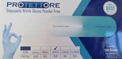 Nitrile Gloves – Latex Free & Powder Free Blue 10 to 4000 Count