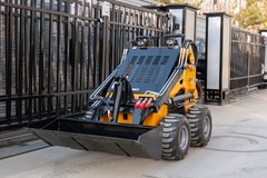 🔥2026 Mini Wheel Skid Steer Loader 23HP RATO Gasoline Engine Skid Steer Loader