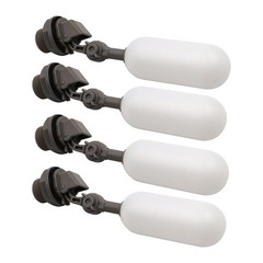 4pcs 1/2″ Ball Float Valve Variable Arm Water Level Control Automatic Fill Stop